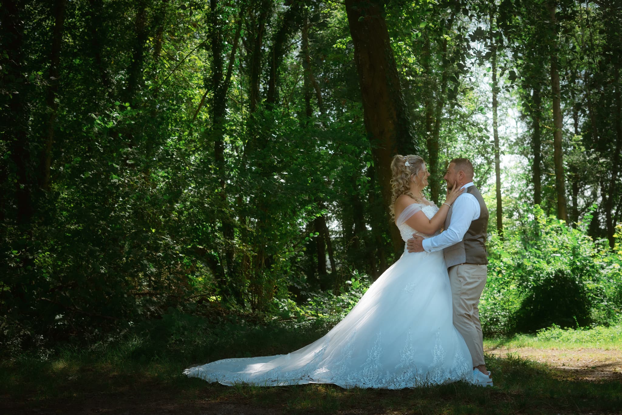 Séance photo de couple mariés