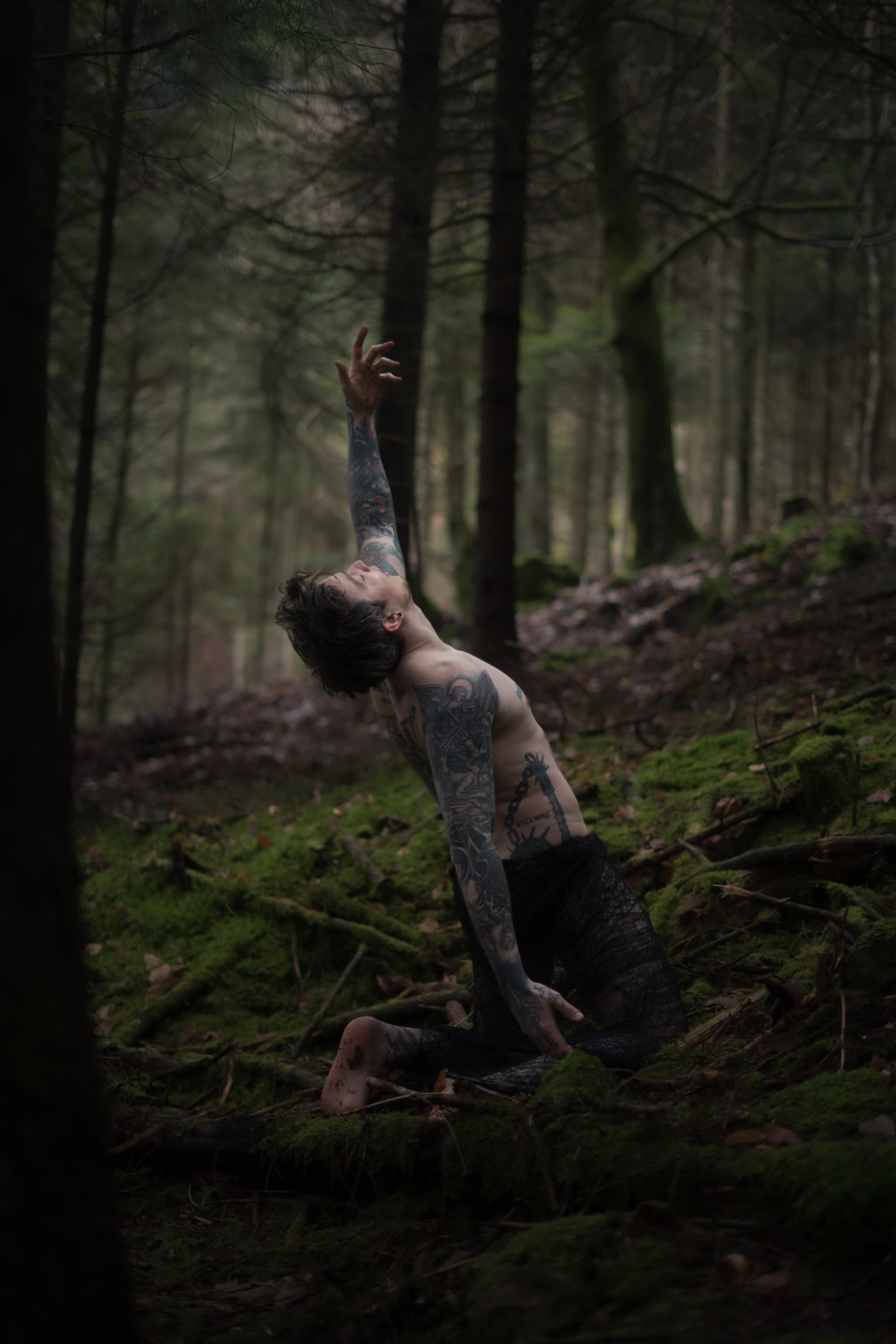 Portrait homme pictural