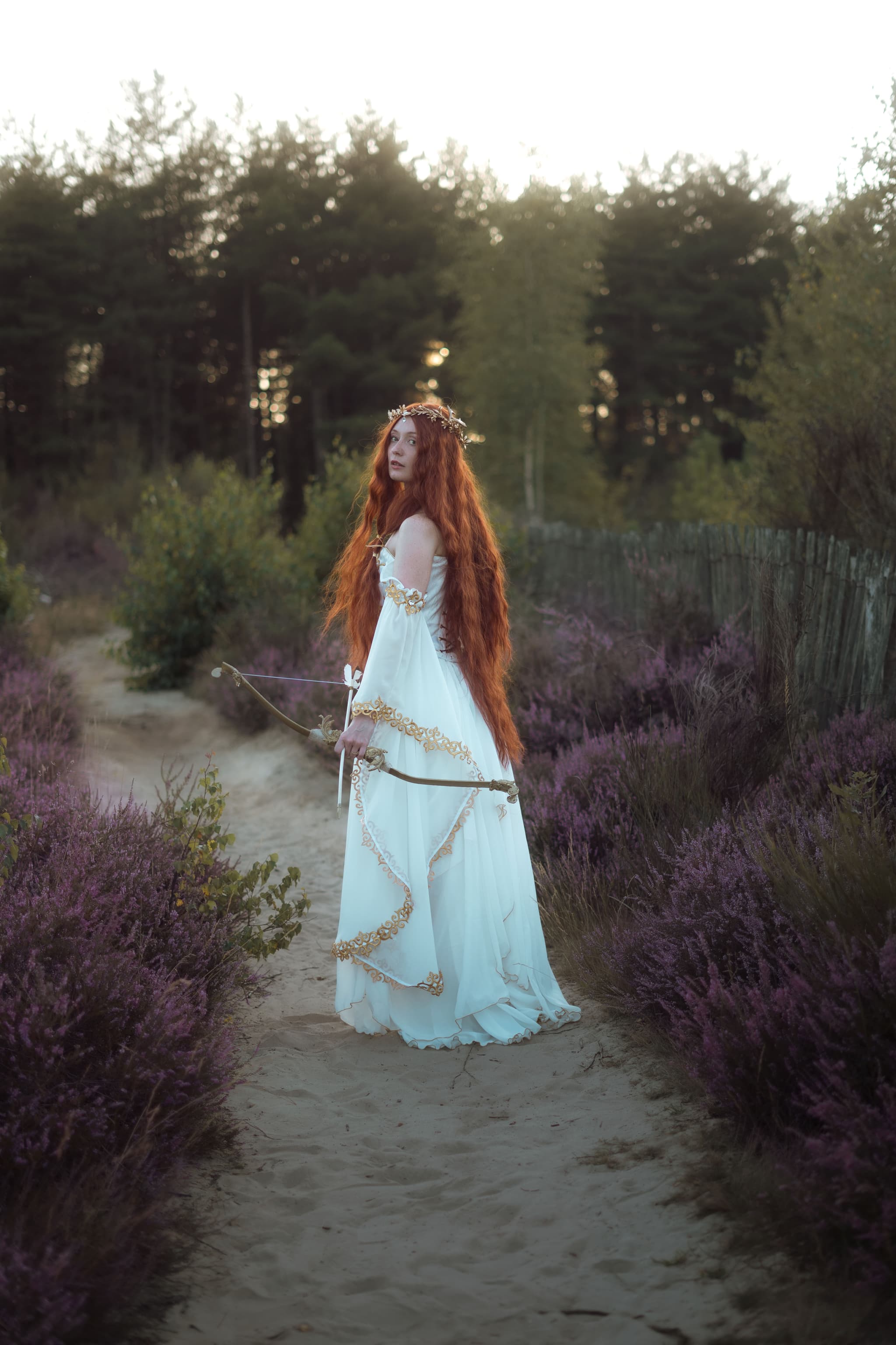 Portrait femme esthétique éditoriale